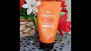 Vitamin C Gel CleanserBest for pigmentation and shiny Skin shorts youtubeshorts [upl. by Quinn]