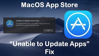 FIX Unable to Update Some Apps on MacOS Mojave [upl. by Mcgean783]