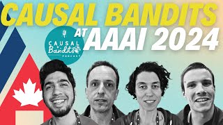 Causal Bandits at AAAI 2024  Part 1  CausalBanditsPodcastcom [upl. by Arat379]