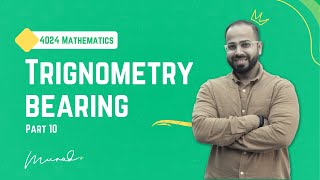 Bearing  Explained  Angles  North  Easy  Examples O levels Mathematics 4024 [upl. by Ahsilef]