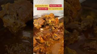 unlimited Mutton Only 499  mutton Buffet Bhubaneswar  BananaLeaf foodreview shorts vlog [upl. by Neerom]