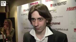 Rasmus Hardiker Interview Cockneys vs Zombies World Premiere FrightFest 2012 [upl. by Orsa]