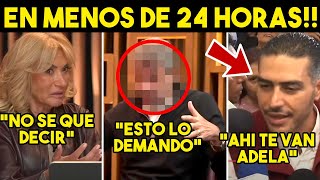 KARMA INMEDIATO ATORAN A ADELA EN VIVO CAE LA JUSTICIA ENTREVISTA SALE MAL SIN PALABRAS [upl. by Ardnuhsal]