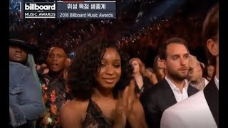 Normanis reaction to Camila Cabellos win  BBMA 2018 [upl. by Ring243]