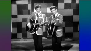 The Everly Brothers • “Claudette” • 1958 Reelin In The Years Archive [upl. by Nnaes]