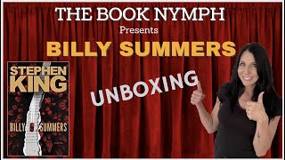 Billy Summers Unboxing [upl. by Avika]