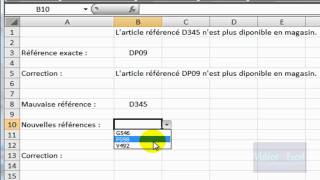 Excel 2007  Utilisez la fonction SUBSTITUE [upl. by Ahsuat]