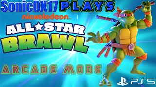 Nickelodeon All Star Brawl PS5 Michelangelo Very Hard No Continues [upl. by Kyle]