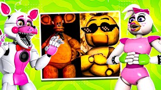 Why Do They Make FNAF TikTok MEMES Like This REACT [upl. by Aivilys]