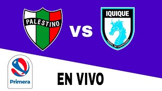 Palestino 20 Deportes Iquique en vivo Primera Chile [upl. by Ajoop]