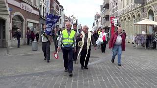 Aankomst voetbedevaart Willebroek  Scherpenheuvel 2016 [upl. by Auohp]