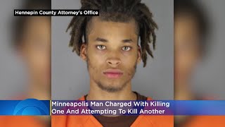 Minneapolis Man Charged With Killing 1 Attempting To Kill Another Using Dead Mans Car [upl. by Atoked]