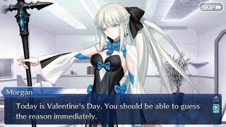 【FGO】 Morgans Valentines Scene English Translation Ingame  FateGrand Order [upl. by Eppilihp]