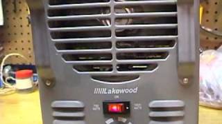 Lakewood 792JR heater fan [upl. by Relluf612]