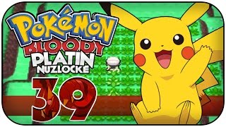 Der Trophäengarten  Pokémon Bloody Platin Nuzlocke Challenge 39 [upl. by Enitram]