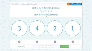 66 Identify Terms Coefficients and Monomials [upl. by Deehan]