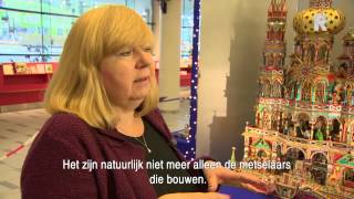 Kerststallen in de Rotterdamse bibliotheek [upl. by Nosecyrb]