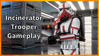 Incinerator Trooper Gameplay Star Wars Battlefront 2 [upl. by Nedac]