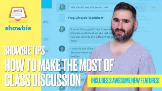 Showbie Tips How to make the most out of Class Discussion [upl. by Nosmirc]