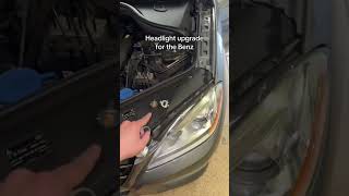 ML350 headlight upgrade mercedes mercedesbenz ml350 headlightbulbs carmodification headlights [upl. by Swetlana378]