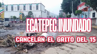 ECATEPEC INUNDADO  ECATEPEC DESPUÉS DE INTENSA LLUVIA  SAN CRISTOBAL ECATEPEC INUNDADO [upl. by Eerej]