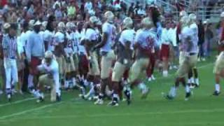 Florida State Football Spring Game Highlights [upl. by Palestine]