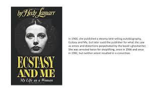 Star Spotlight  Hedy Lamarr November 9 1914 – January 19 2000 [upl. by Amlas]