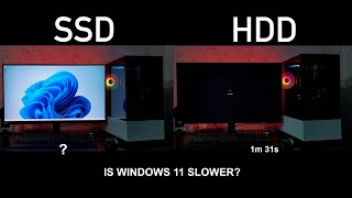 SSD vs HDD Windows 11 [upl. by Photima]