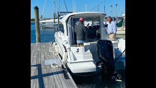 Walk through of a fun outboard powered pocket cruiser from Beneteau the Antares 23 [upl. by Atiuqnahs]