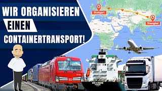 So funktioniert ein Containertransport in der Praxis [upl. by Dadivitan]