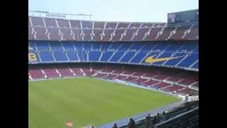 Tour Camp Nou  FC Barcelona [upl. by Kiernan]