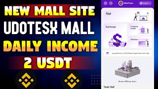 New Usdt Earning Site  Usdt Quantity mall site  Usdt Investment Site  Usdt Shopping mall site [upl. by Hattie]