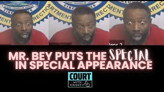 SovCit In Court ALERT This Mr Bey Puts The Special In Special Appearance Sovereign Citizen [upl. by Ainslie]