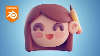 Making 3d Emote in Blender  Timelapse [upl. by Pace]