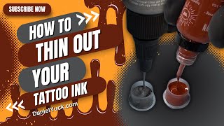 How To Thin Out Tattoo InkTattooing For Beginners [upl. by Laurens]