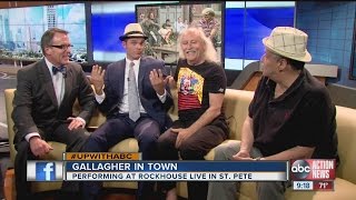 Comedian Gallagher stops by ABC Action News Weekend Edition [upl. by Ylas]