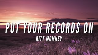 Ritt Momney  Put Your Records On Lyrics [upl. by Anissa]