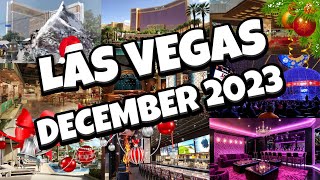 Whats NEW in Las Vegas for DECEMBER 2023 🎄🎁 [upl. by Asoramla]