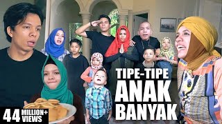 TIPETIPE ANAK BANYAK 11 BERSAUDARA GEN HALILINTAR [upl. by Uttasta587]