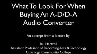 What To Look For In An Analog to Digital Audio Converter [upl. by Aicissej]