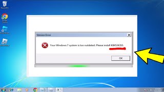 Your Windows 7 System is too outdated  Please Install Kb4534310 Roblox Error  How To Fix ✅ [upl. by Artenal]