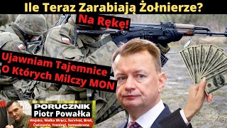 Zarobki Żołnierzy Zawodowych Jak Jest Naprawdę Ile Faktycznie MON Dał Podwyżki [upl. by Becca]