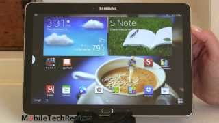 Samsung Galaxy Note 101 Android Tablet Review [upl. by Aamsa]