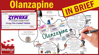 Olanzapine  Zyprexa  what is Olanzapine used for  Olanzapine dosage side effects amp precautions [upl. by Wenona]