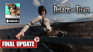 Attack on Titan Mobile  Final Update Gameplay Android [upl. by Pavkovic138]