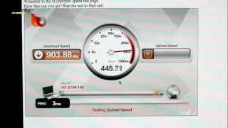 Hyperoptic Speed Test We go hands on with 1Gbps broadband [upl. by Inahet]