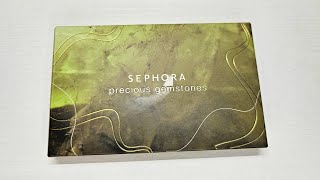 Sephora Collection Precious Gemstones MidSize Eyeshadow Palette  Jade  💚💚💚🤎🤎 [upl. by Egief904]