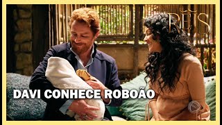 Davi visita Naamá e conhece seu neto Roboão  NOVELA REIS [upl. by Paine]