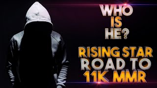 WHO IS THIS GUY NEW RISING STAR  Road to 11k MMR  Dota 2 NEW TOP 1 MMR Player [upl. by Surdna]