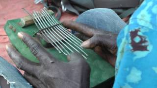 Opiew playing lamellophone Western Ethiopia [upl. by Aneen266]